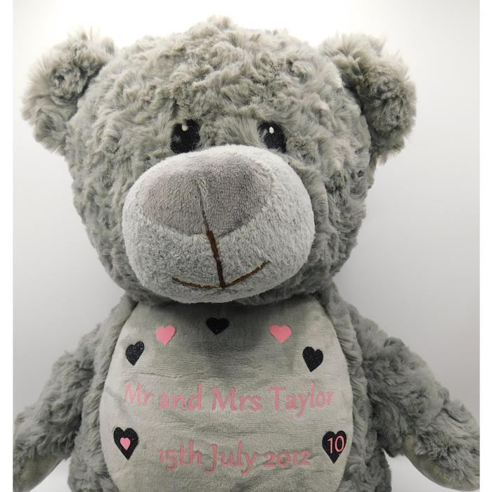 Personalised wedding teddy bears online