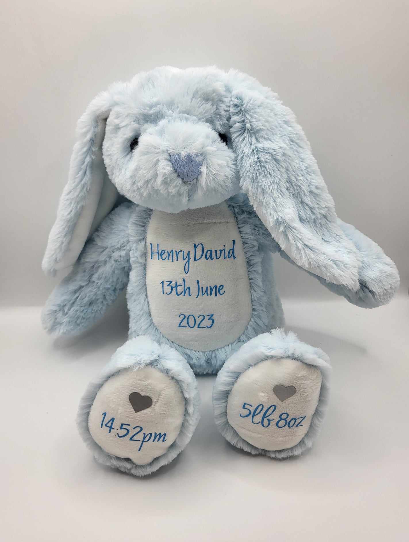 Dress your own 'Mumbles' Blue bunny/ Teddy Bear/ Easter Gifts/ Birthday/ Gift