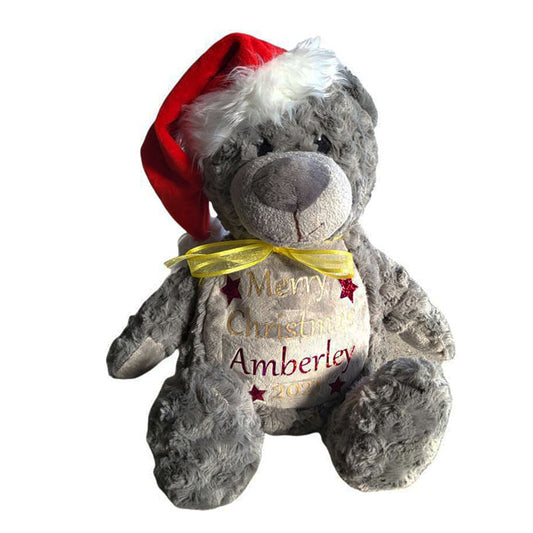 Personalised Christmas Teddy Bear | First Christmas teddy | Christmas Gift | Bear | Your Name Teddy |