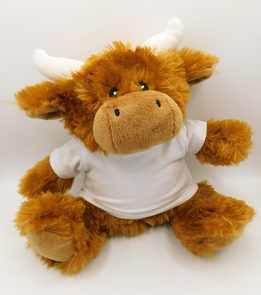 Dress your own 'Mumbles' Highland Cow/ Teddy Bear/ Gift/ Birthday/ Christmas Gift/ Cow